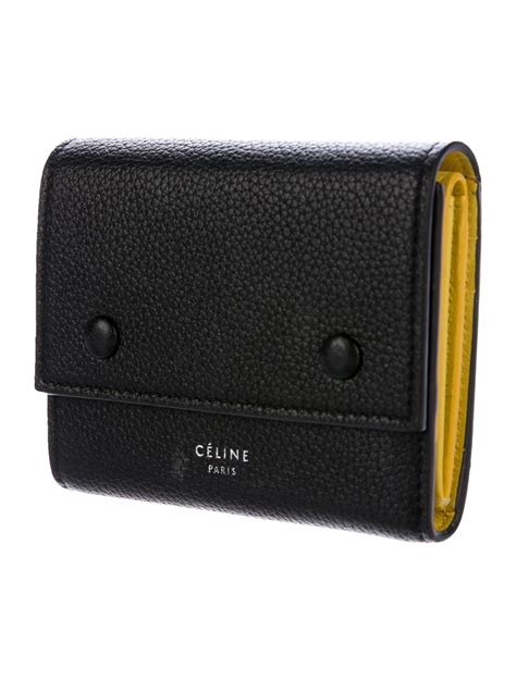 celine small multifunction wallet|celine zipped card holder.